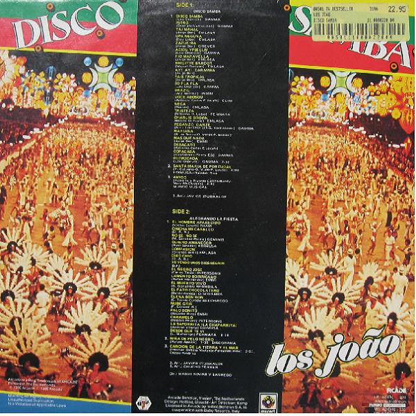 Los João : Disco Samba (LP, Album, RE)