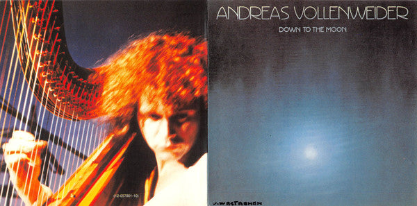 Andreas Vollenweider : Down To The Moon (CD, Album, RE)