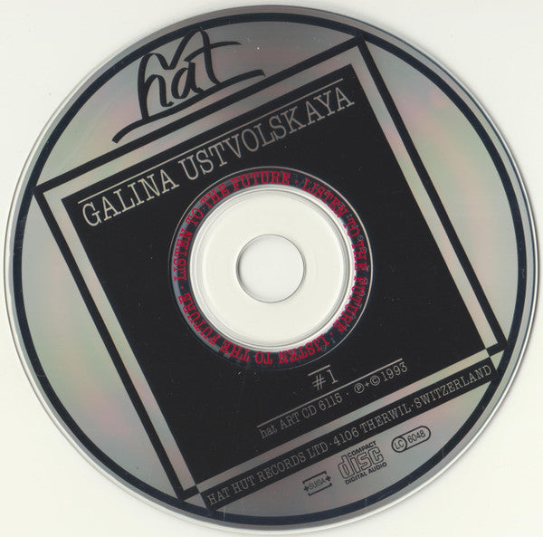 Galina Ustvolskaya - Reinbert de Leeuw, Vera Beths, Harmen de Boer : 1 (CD, Album)