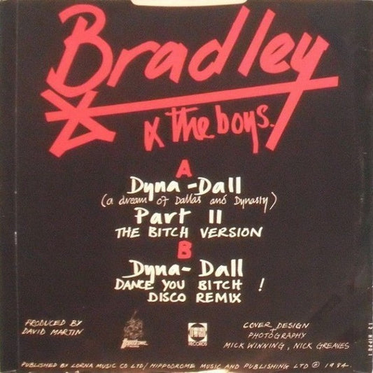 Bradley & The Boys : Dyna-Dall (A Dream Of Dallas & Dynasty) (12")