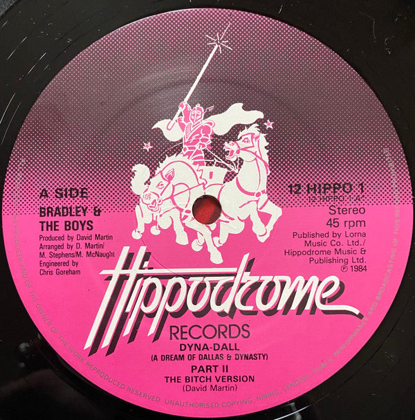 Bradley & The Boys : Dyna-Dall (A Dream Of Dallas & Dynasty) (12")