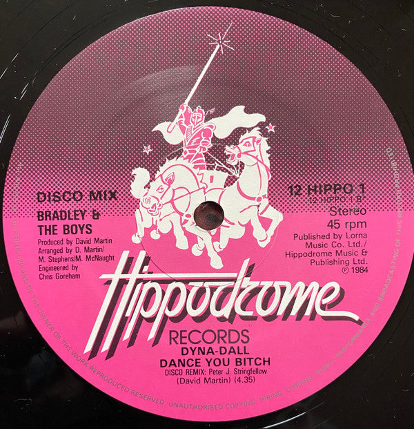 Bradley & The Boys : Dyna-Dall (A Dream Of Dallas & Dynasty) (12")