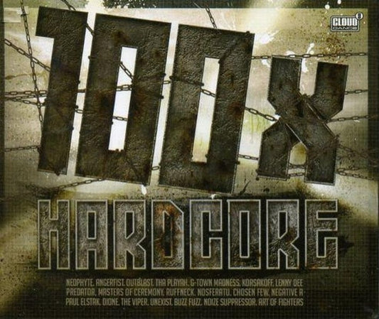 Various : 100 X Hardcore (3xCD, Mixed)