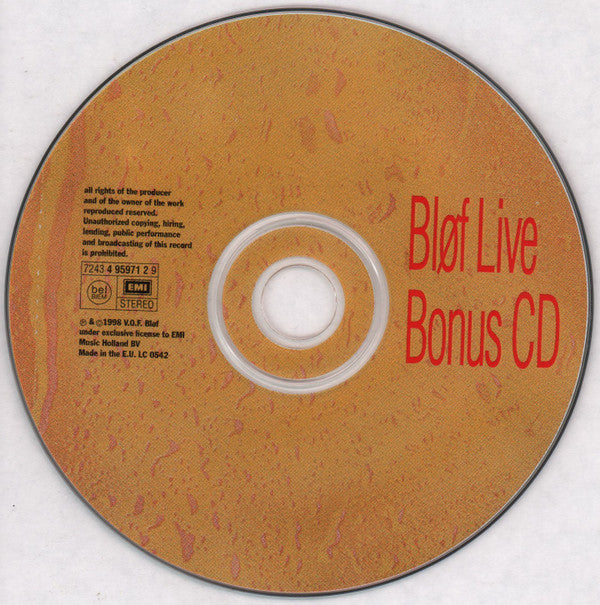 Bløf : Live (CD)