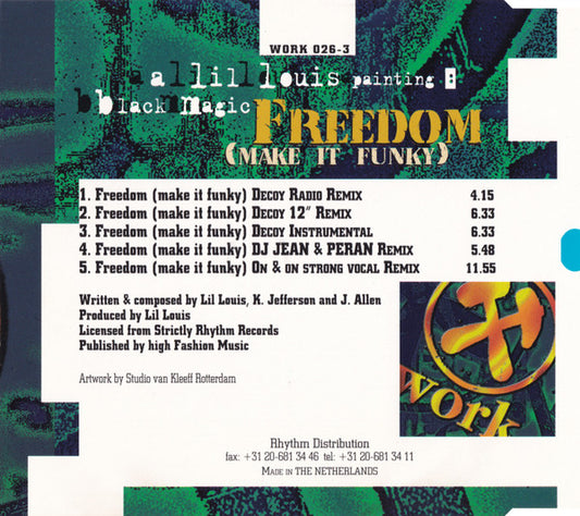 Black Magic : Freedom (Make It Funky) (CD, Maxi)