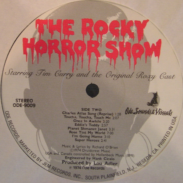 Various : The Rocky Horror Show (Starring Tim Curry And The Original Roxy Cast) (LP, Album, RE, Gat)