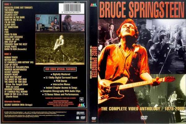 Bruce Springsteen : The Complete Video Anthology / 1978-2000 (2xDVD-V, Comp, Multichannel)