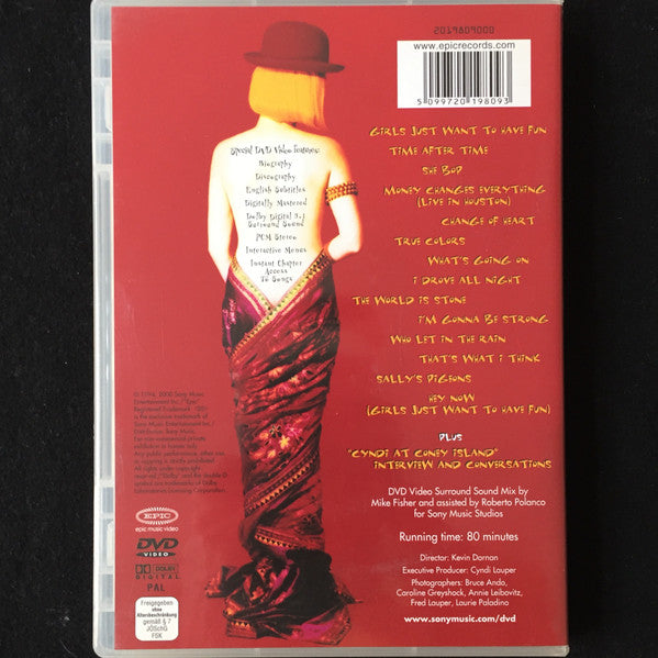 Cyndi Lauper : Twelve Deadly Cyns ...And Then Some (DVD-V, Comp, Multichannel, PAL, PCM)
