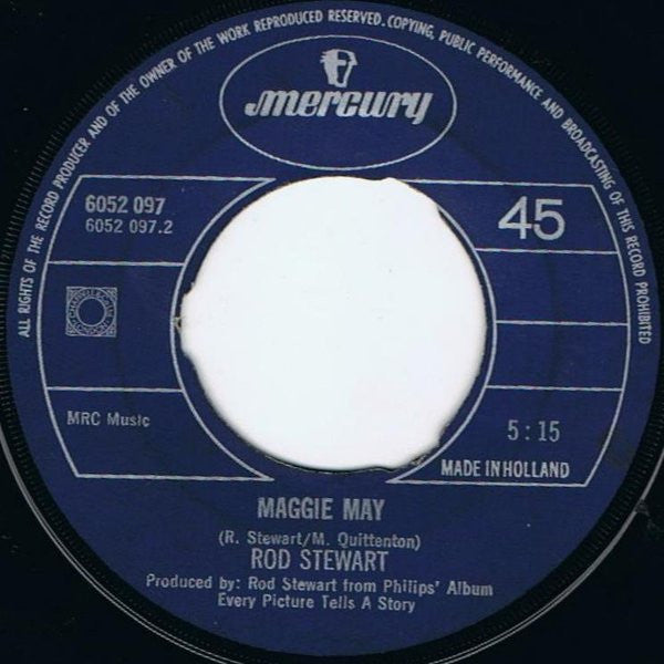 Rod Stewart : Reason To Believe / Maggie May (7", Single)