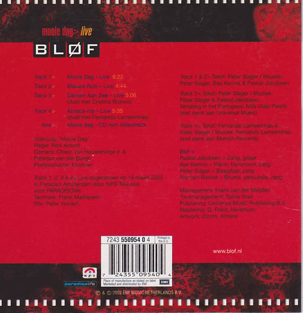 Bløf : Mooie Dag (CD, Maxi, Enh)
