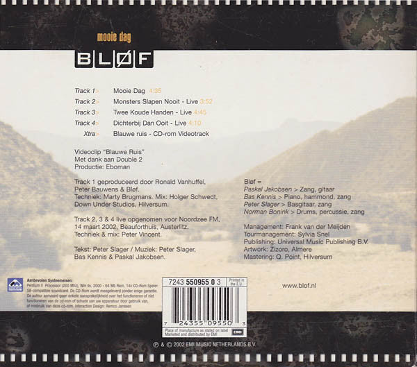 Bløf : Mooie Dag (CD, Maxi, Enh)