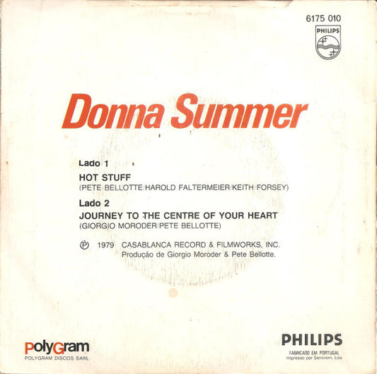 Donna Summer : Hot Stuff (7", Single)