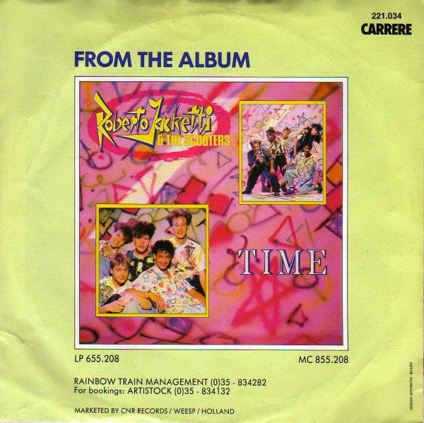 Roberto Jacketti & The Scooters : Make Me Cry (7", Single)