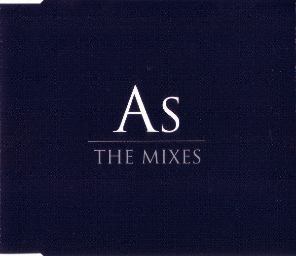 George Michael & Mary J. Blige : As  (The Mixes) (CD, Maxi)