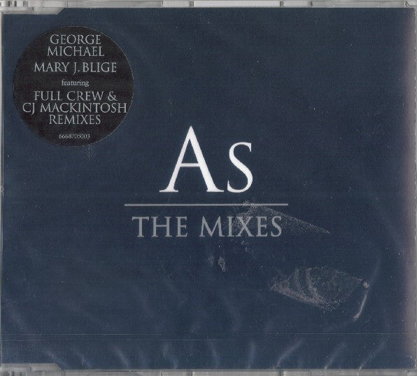 George Michael & Mary J. Blige : As  (The Mixes) (CD, Maxi)