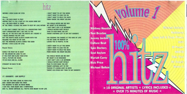 Various : Hitz Volume 1 (CD, Comp)