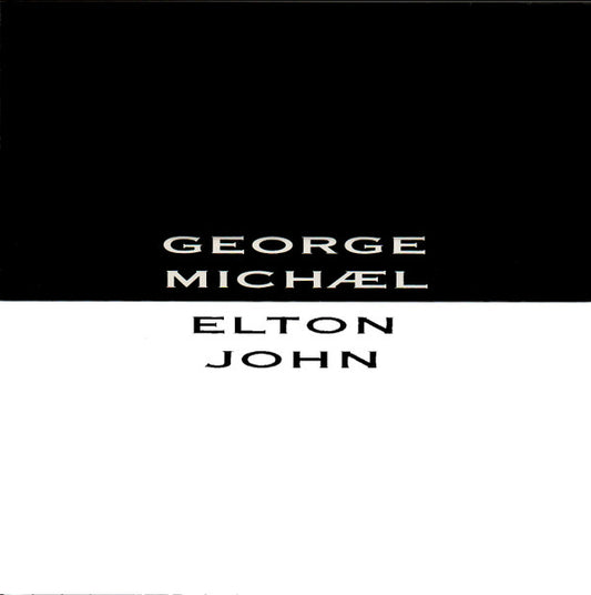 George Michael / Elton John : Don't Let The Sun Go Down On Me (CD, Single, Promo)