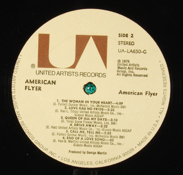 American Flyer : American Flyer (LP, Album, All)