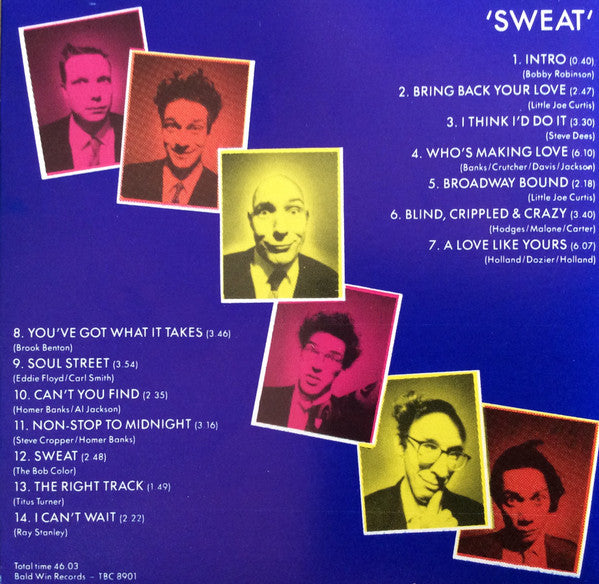 Bob Color : Sweat (CD, Album)