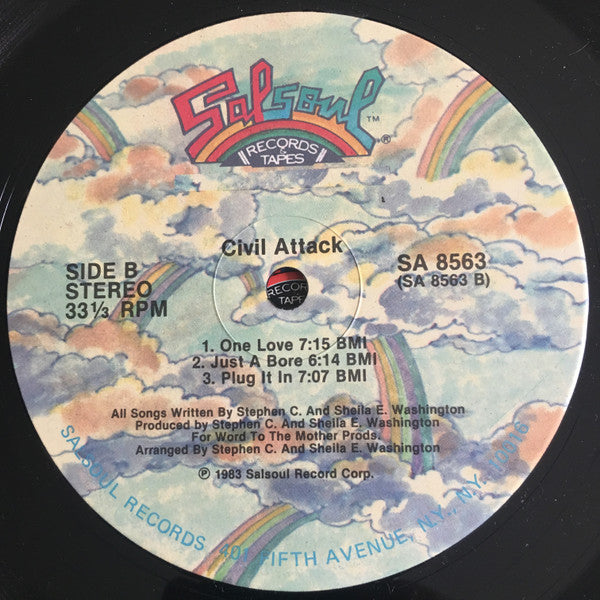 Civil Attack (2) : Civil Attack (LP, Album)