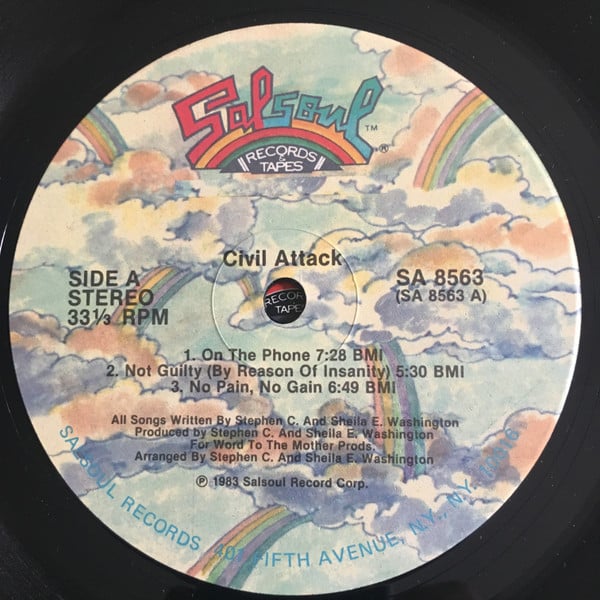 Civil Attack (2) : Civil Attack (LP, Album)