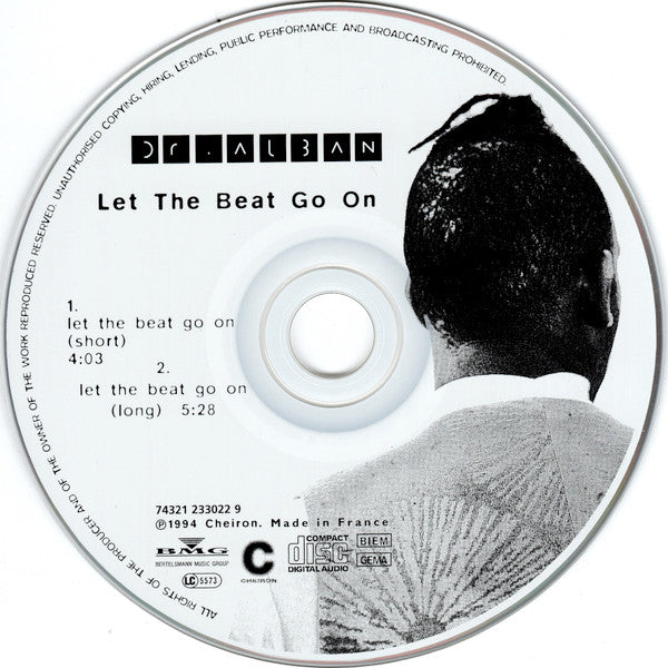 Dr. Alban : Let The Beat Go On (CD, Single)