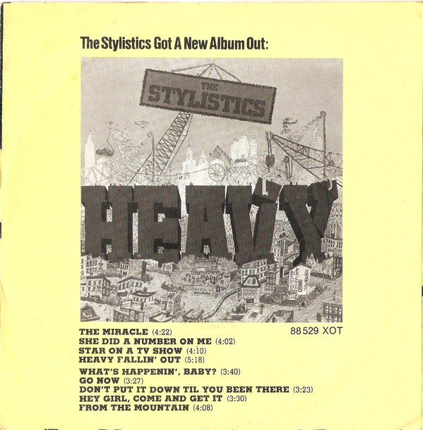 The Stylistics : Star On A TV Show (7", Single)