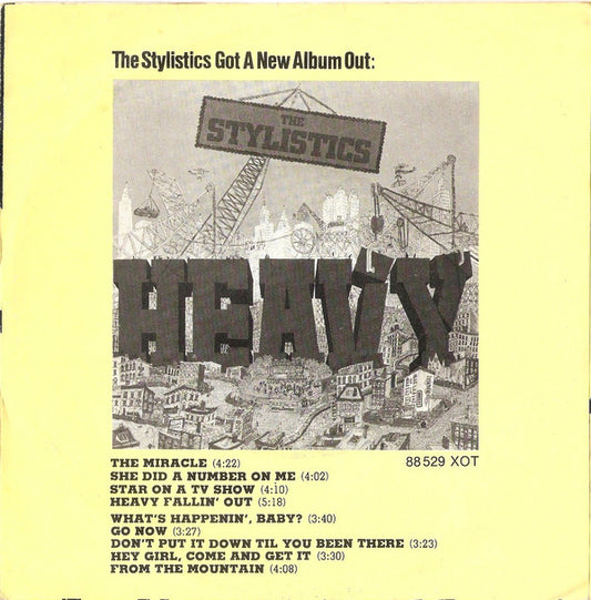 The Stylistics : Star On A TV Show (7", Single)