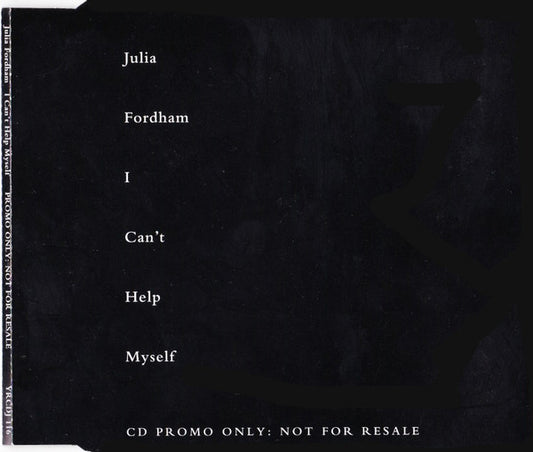 Julia Fordham : I Can't Help Myself (CD, Promo)