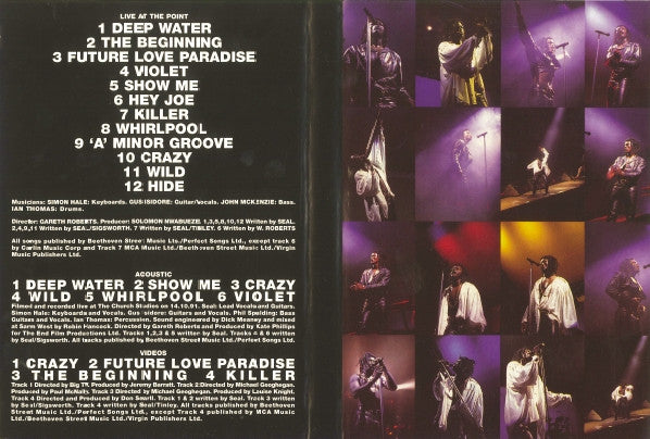 Seal : Live At The Point (DVD-V, RE, PAL)