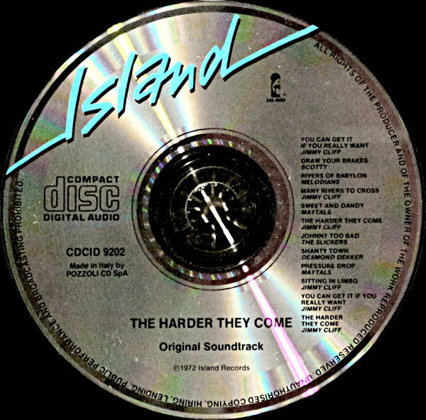 Various : The Harder They Come (Original Soundtrack Recording) (CD, Comp, RE)