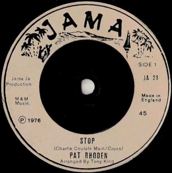 Pat Rhoden : Stop (7")
