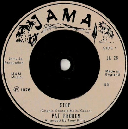 Pat Rhoden : Stop (7")