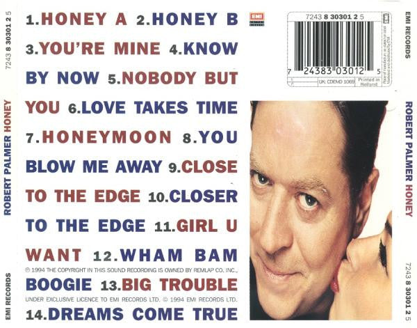 Robert Palmer : Honey (CD, Album)