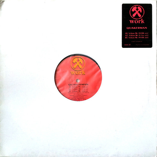 Quakerman : Schlam Me (12")