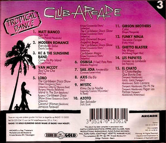 Various : Club Arcade 3 - Tropical Dance (CD, Comp)