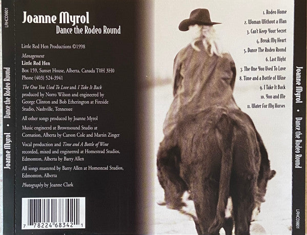 Joanne Myrol : Dance The Rodeo Round (CD, Album)
