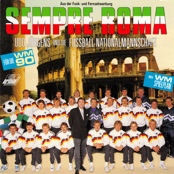 Udo Jürgens Und Die Fußball-Nationalmannschaft : Sempre Roma (CD, Album)