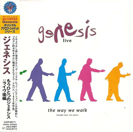 Genesis : Live / The Way We Walk (Volume Two: The Longs) (CD, Album, RE, Pap)