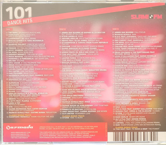 Various : Armada Presents 101 Dance Hits (3xCD, Comp)