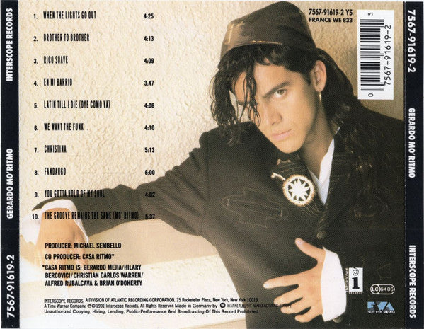 Gerardo : Mo' Ritmo (CD, Album)