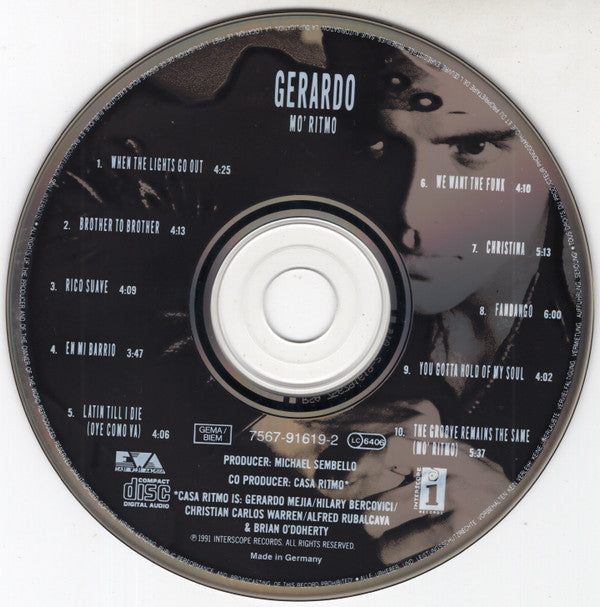 Gerardo : Mo' Ritmo (CD, Album)