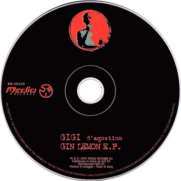 Gigi D'Agostino : Gin Lemon E.P. (CD, EP)