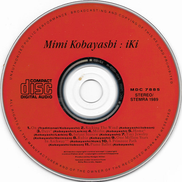 Mimi Izumi Kobayashi : iK.i (CD, Album)