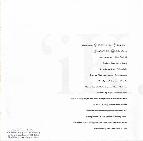 Mimi Izumi Kobayashi : iK.i (CD, Album)
