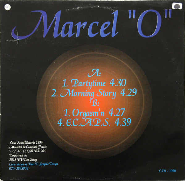 Marcel "O" : Party Time (12")