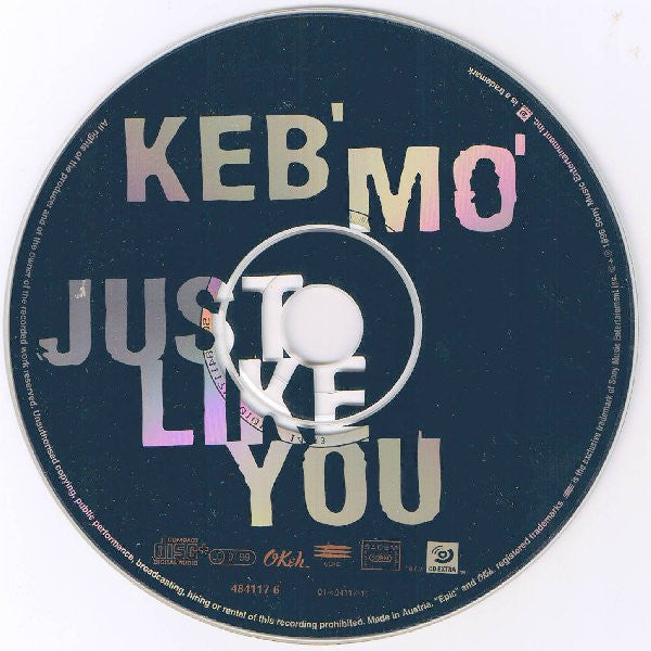 Keb' Mo' : Just Like You (CD, Album, Enh, CD )