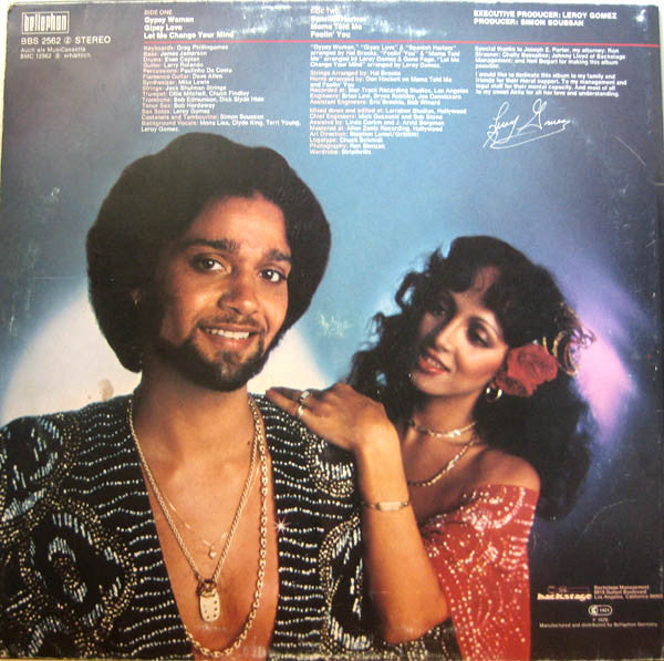 Leroy Gomez : Gypsy Woman (LP, Album)