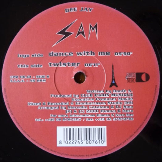Dee Jay Sam : Dance With Me / Twister (12")