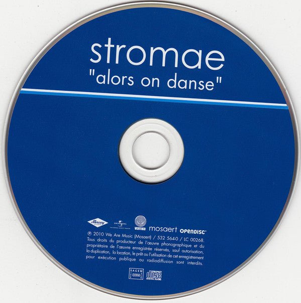 Stromae : Alors On Danse (CD, Single, Enh, Car)
